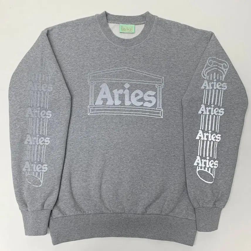 Aries 에리즈 얼라이즈 리플렉티브 기모 맨투맨 (L) 2