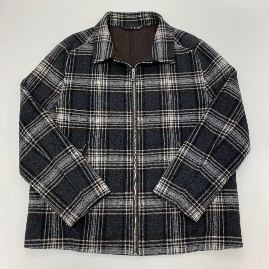 ZARA 자라 체크 모직자켓 (XL) 2