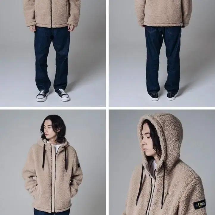 내셔널지오그래픽 양털 후리스자켓 (S) 3