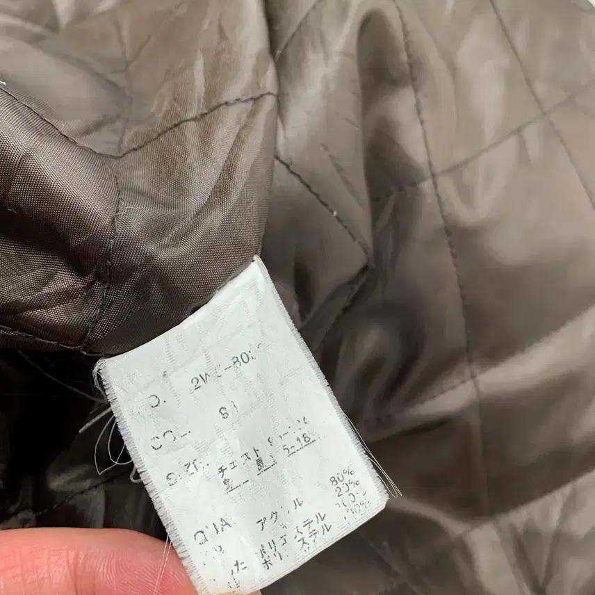 울리치 체크 모직 블루종자켓 (L) 8