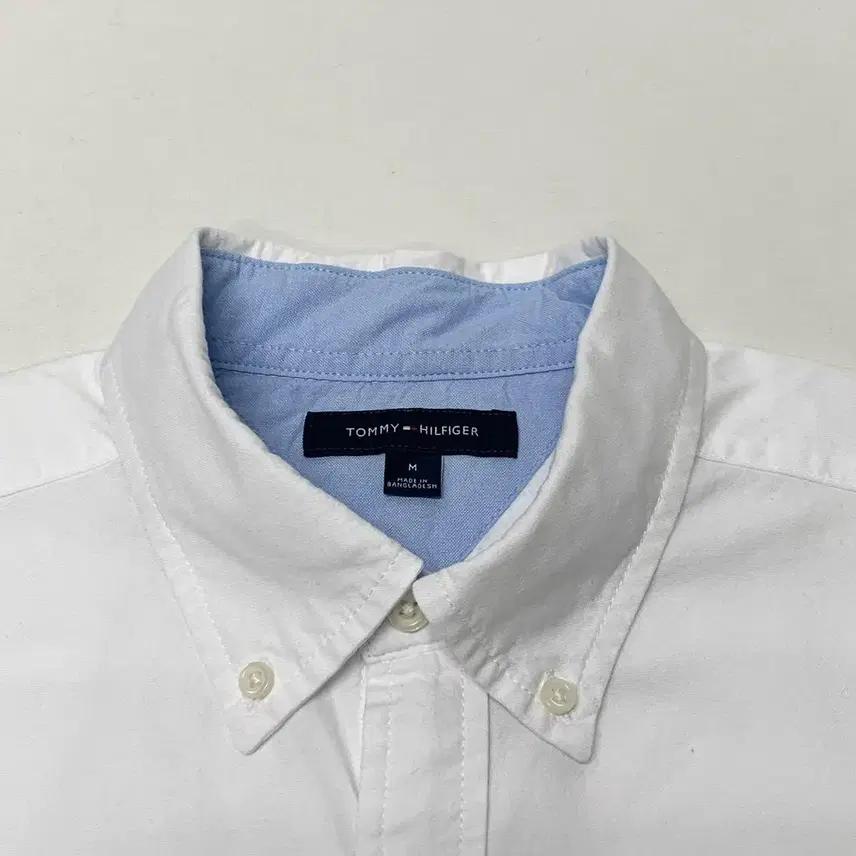타미힐피거 화이트 셔츠 남방 (M) 4