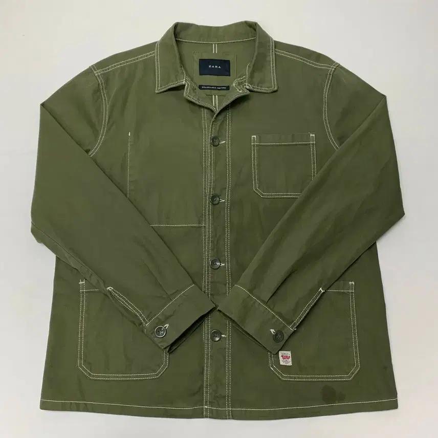 ZARA 자라 스티치 자켓 (XL) 2