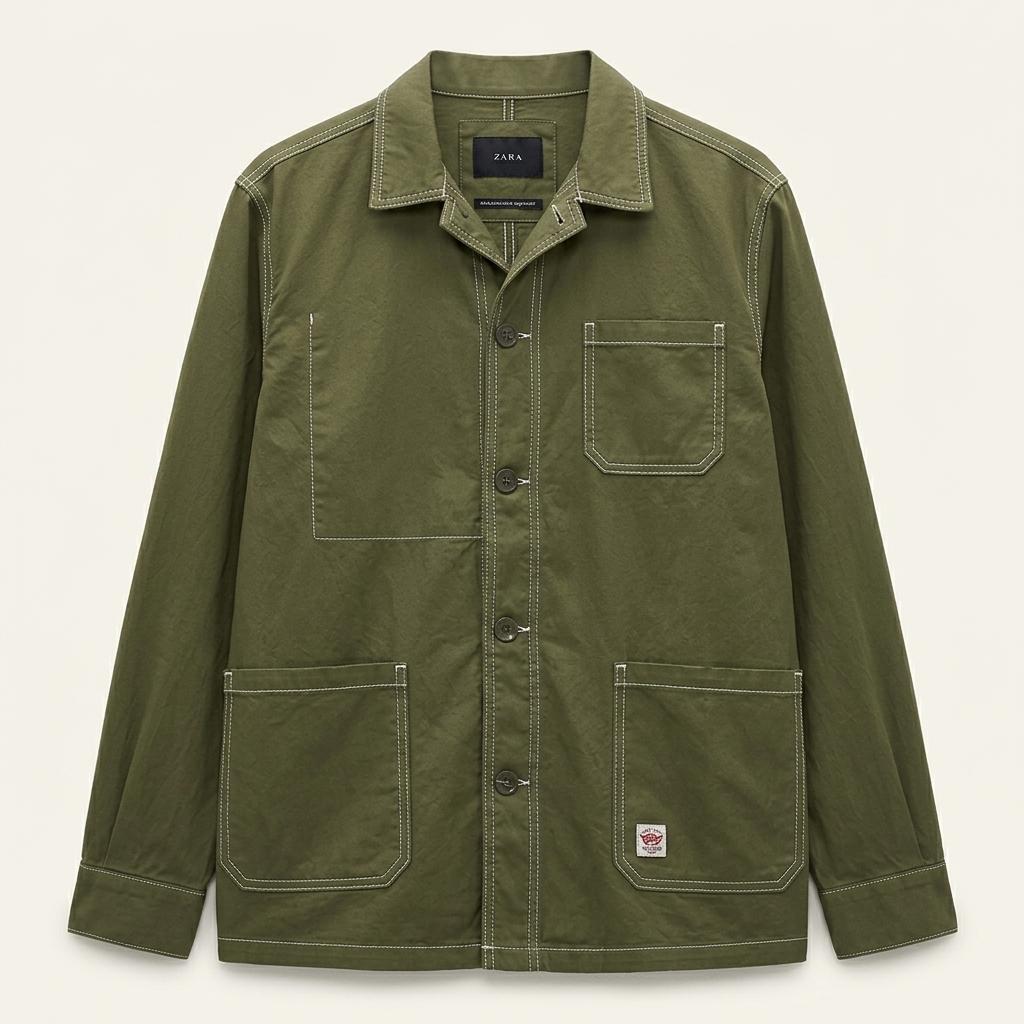 ZARA 자라 스티치 자켓 (XL) 1