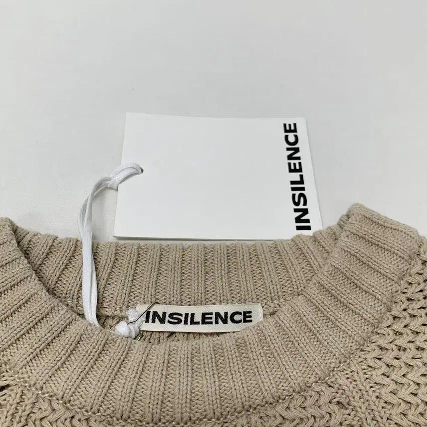인사일런스 워터폴 코튼 니트 스웨터 (S) 4