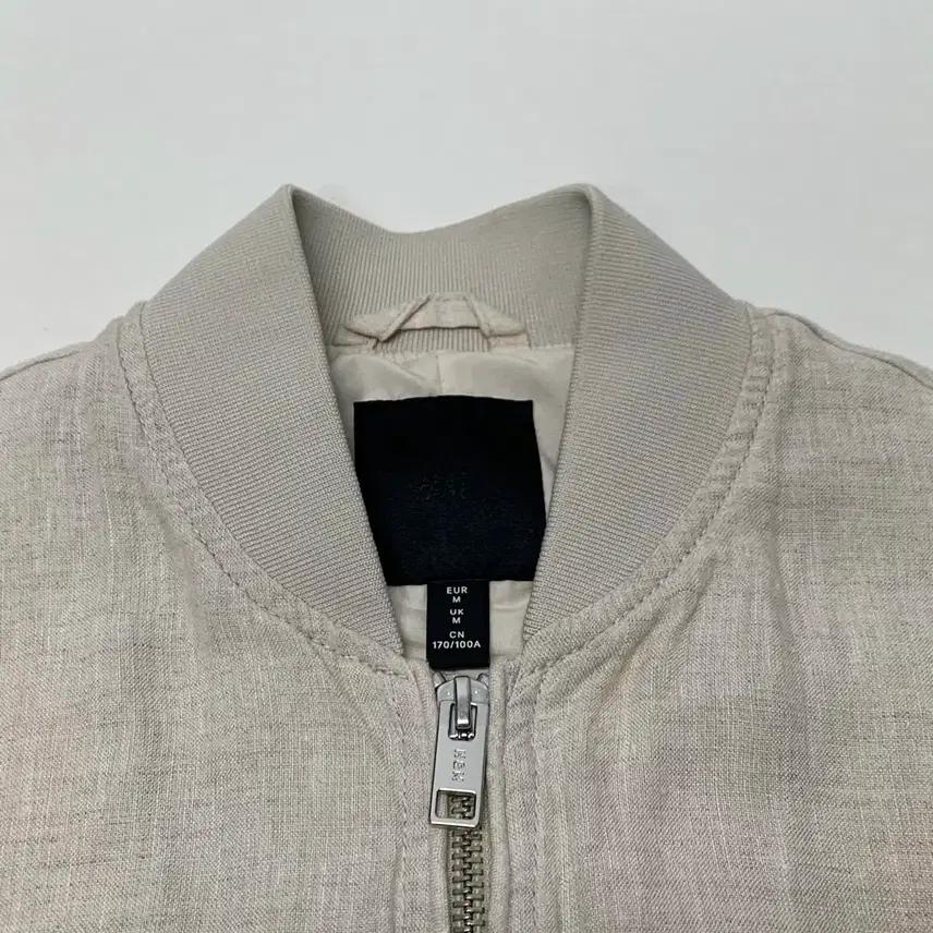 H&M 에이치엔엠 린넨 블루종자켓 (M) 4