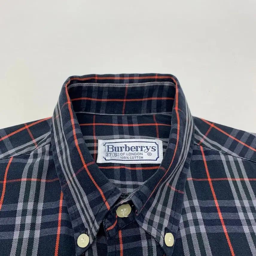 버버리 90s 노바체크 셔츠 남방 (S) 4