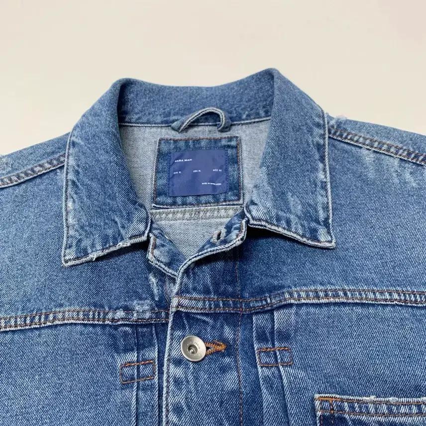 ZARA 자라 데님자켓 청자켓 (XL) 4