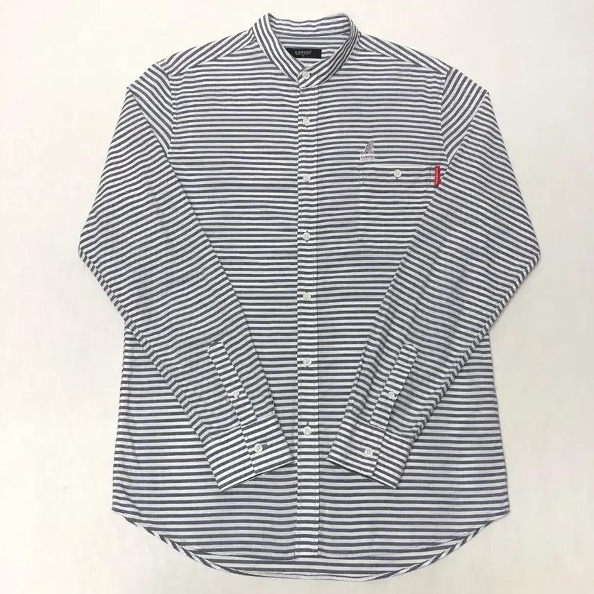 KANGOL 캉골 스트라이프 셔츠 남방 (XL) 2