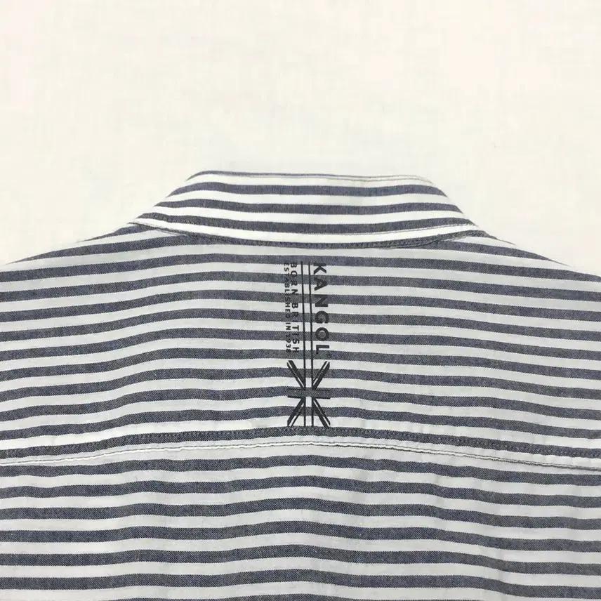KANGOL 캉골 스트라이프 셔츠 남방 (XL) 7