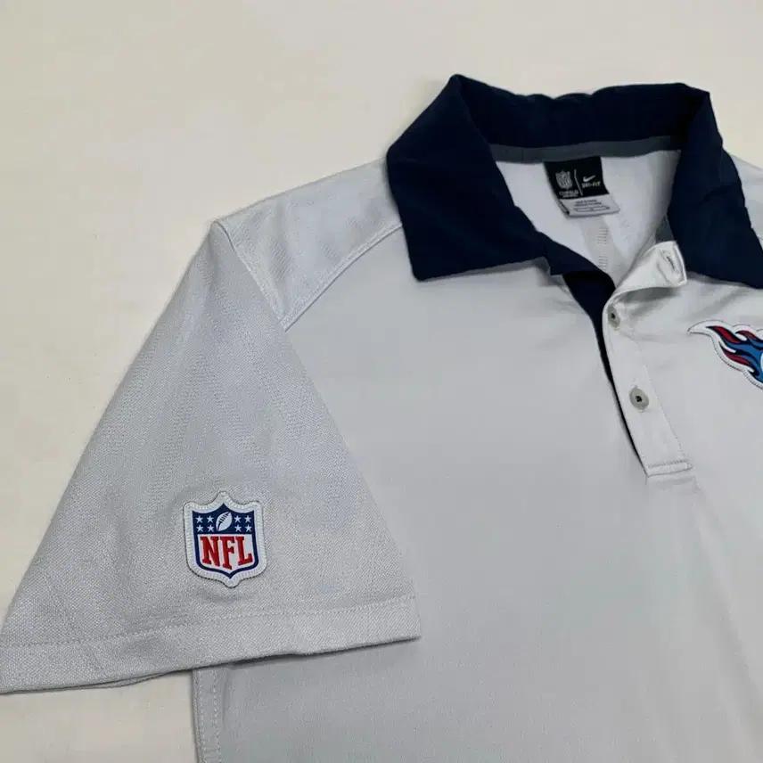 나이키 NFL 테네시 타이탄스 반팔 카라티 (M) 3