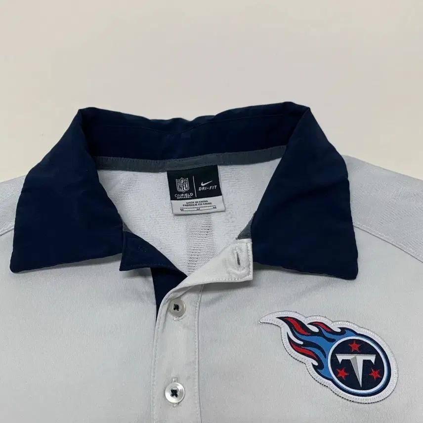 나이키 NFL 테네시 타이탄스 반팔 카라티 (M) 5