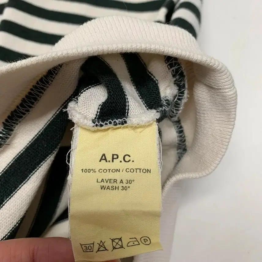 APC 아페쎄 스트라이프 롱슬리브 (M) 5