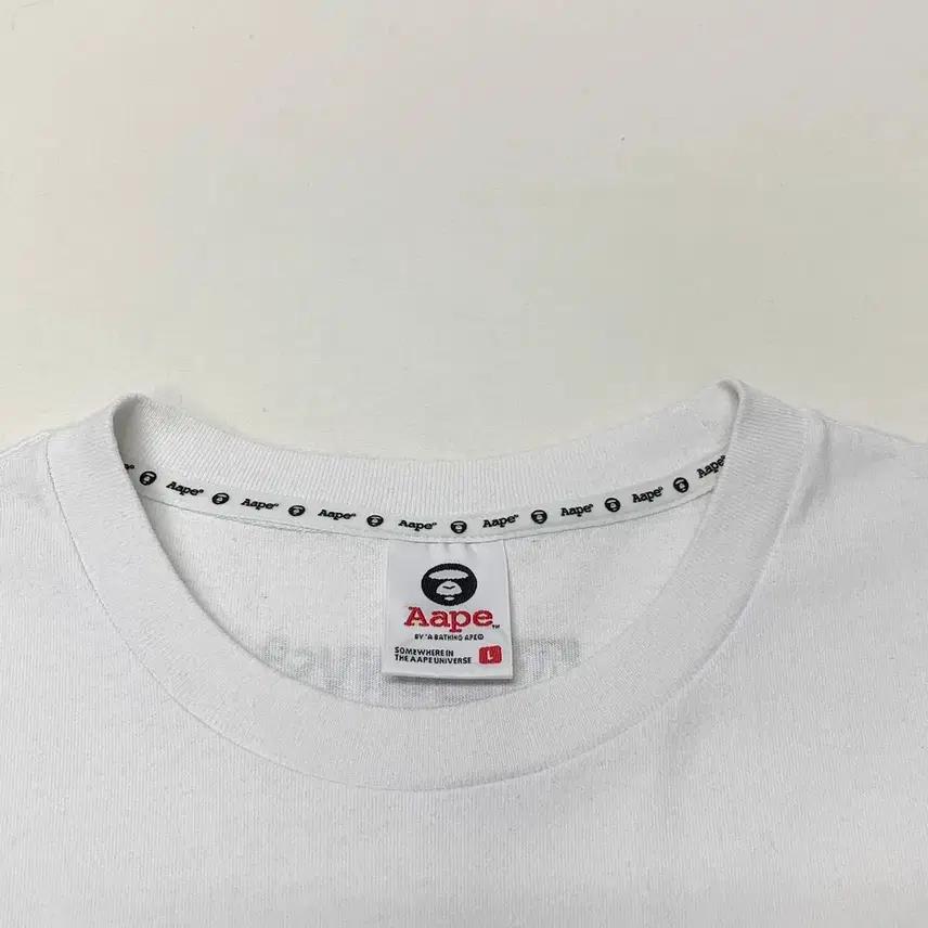 AAPE 에이프 오버핏 반팔 티셔츠 (L) 6