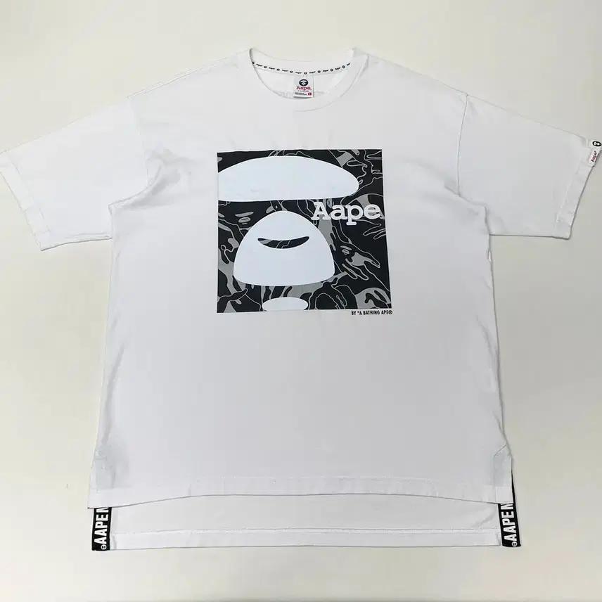 AAPE 에이프 오버핏 반팔 티셔츠 (L) 2