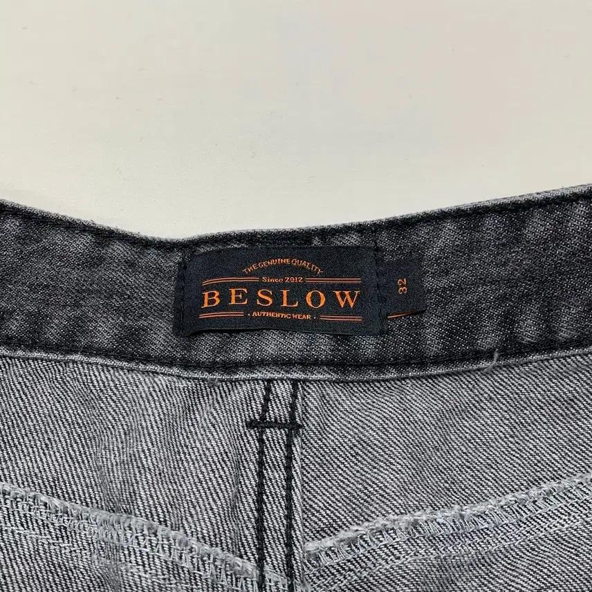 BESLOW 비슬로우 흑청 반바지 (32) 6
