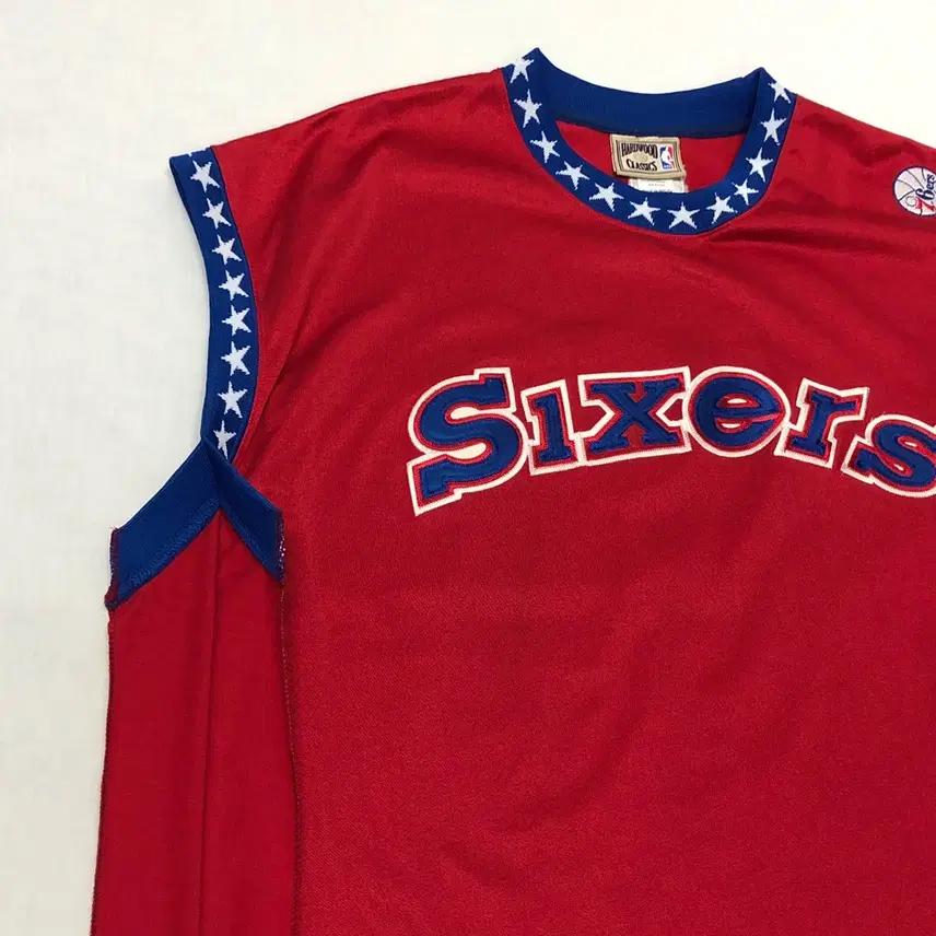하드우드클래식 NBA 빈티지 세븐티식서스 농구져지 (2XL) 6