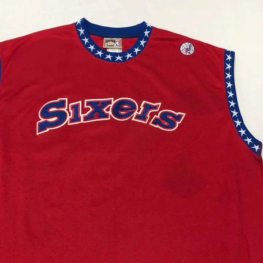 하드우드클래식 NBA 빈티지 세븐티식서스 농구져지 (2XL) 3