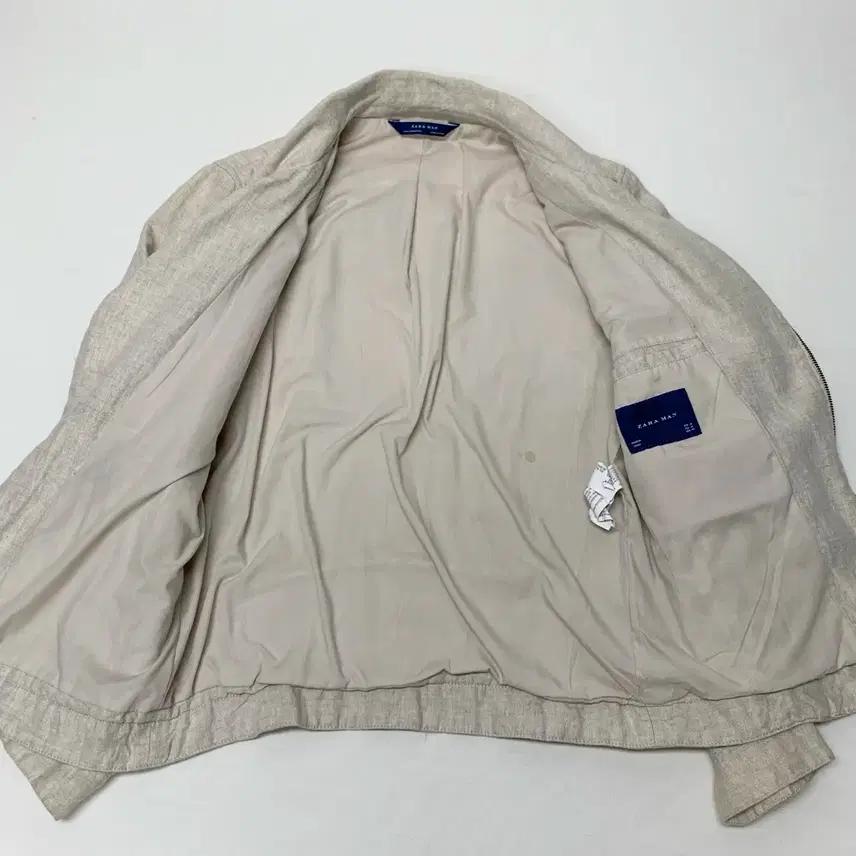 ZARA 자라 린넨 라이더자켓 (M) 5