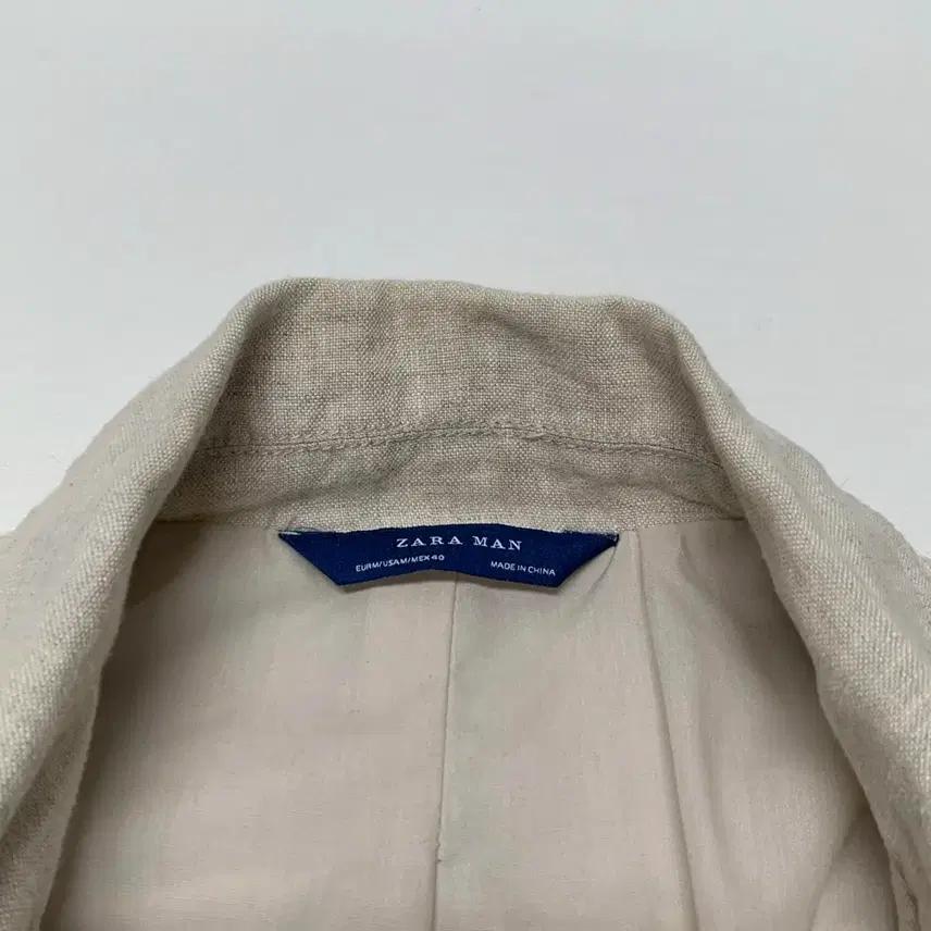 ZARA 자라 린넨 라이더자켓 (M) 4