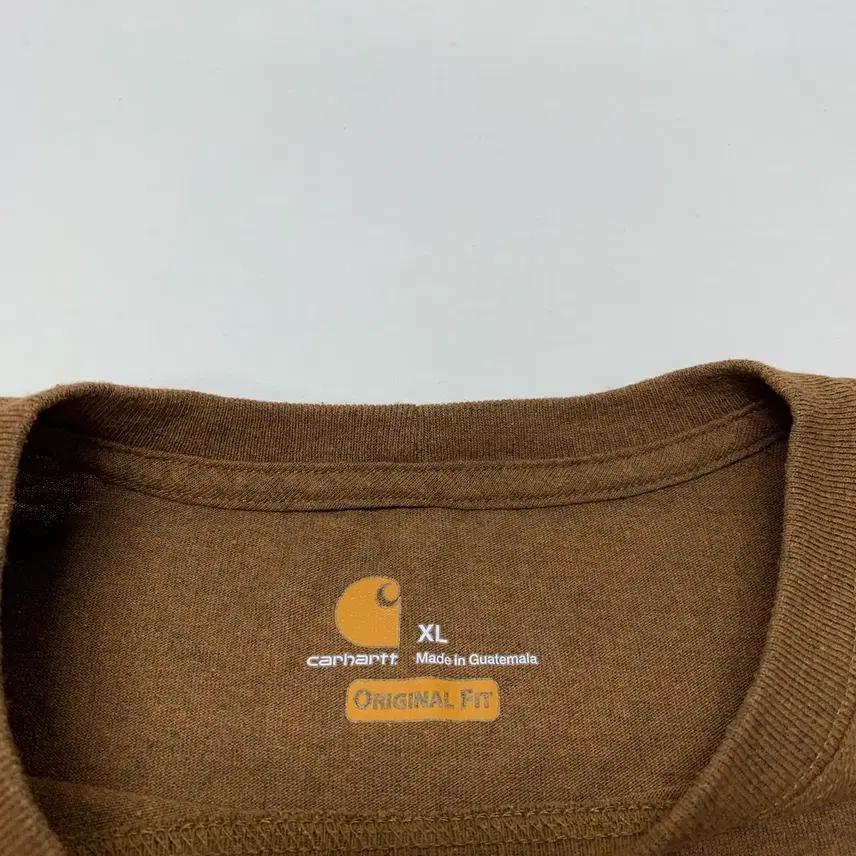 칼하트 오버핏 포켓 반팔 티셔츠 (XL) 4