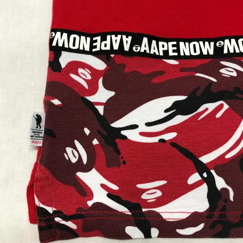 AAPE 에이프 17SS 카모 PK티 반팔카라티 (S) 10