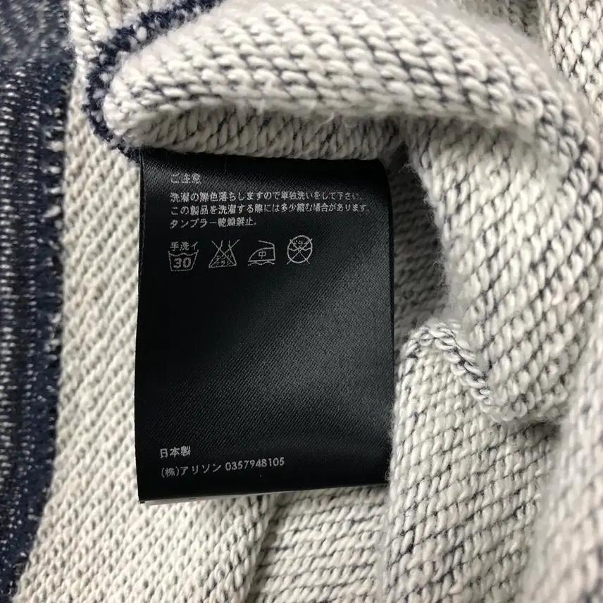 페노메논 12FW 데님 배색 니트 티셔츠 (L) 8