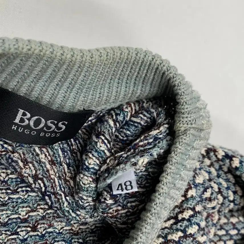 HUGO BOSS 휴고보스 빈티지 패턴 니트 (48) 5