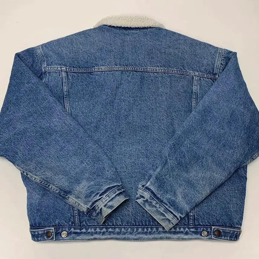GAP 갭 90s 빈티지 오버핏 데님 양털 트러커자켓 (XL) 8