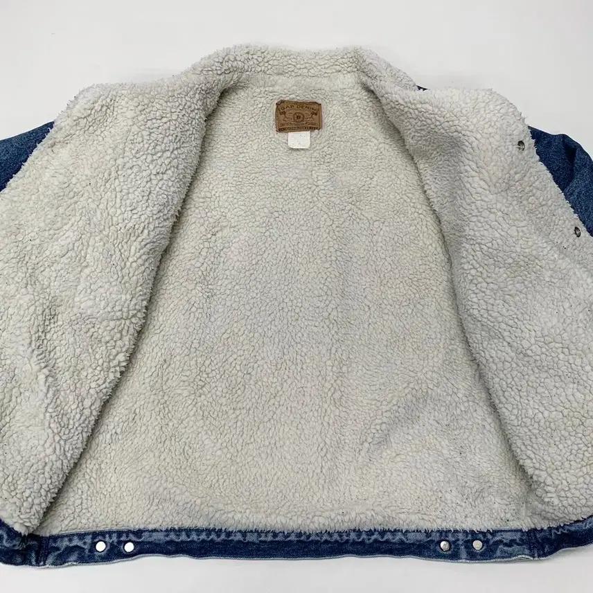 GAP 갭 90s 빈티지 오버핏 데님 양털 트러커자켓 (XL) 7