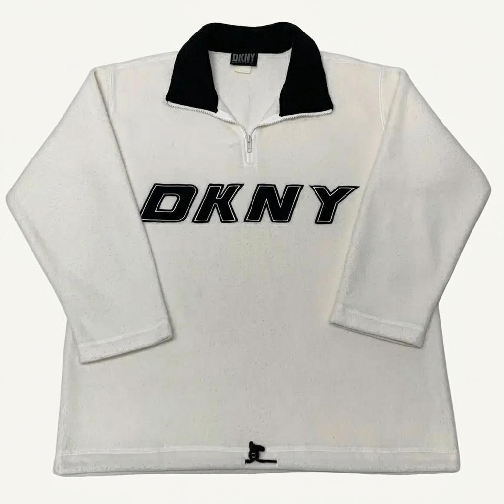 DKNY 도나카란뉴욕 90s 미제 하프집업 후리스 (L) 1