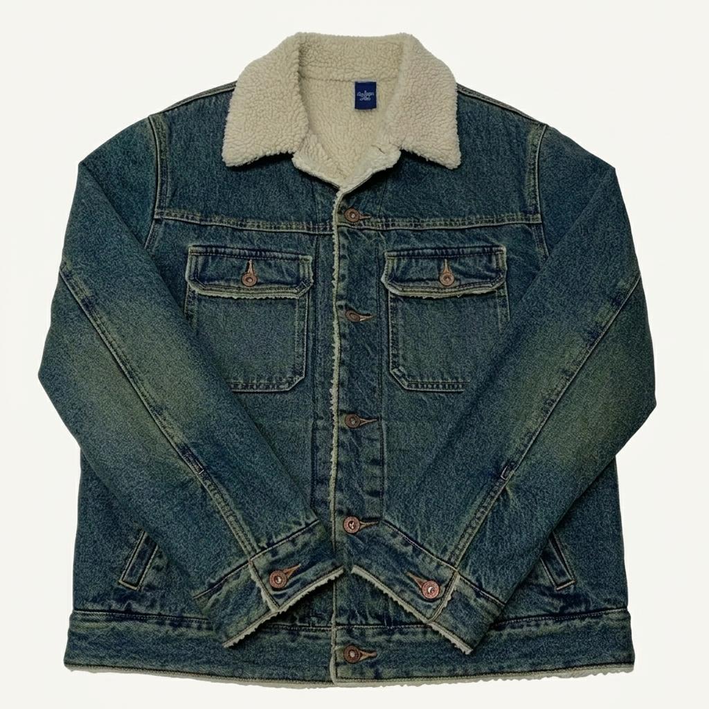 GAP 갭 데님 양털 트러커자켓 (S) 1