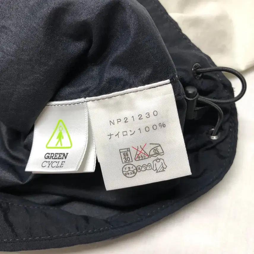 노스페이스 배색 나일론 바람막이 (M) 7