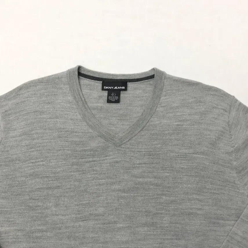 DKNY 도나카란 메리노울 브이넥니트 (L) 3