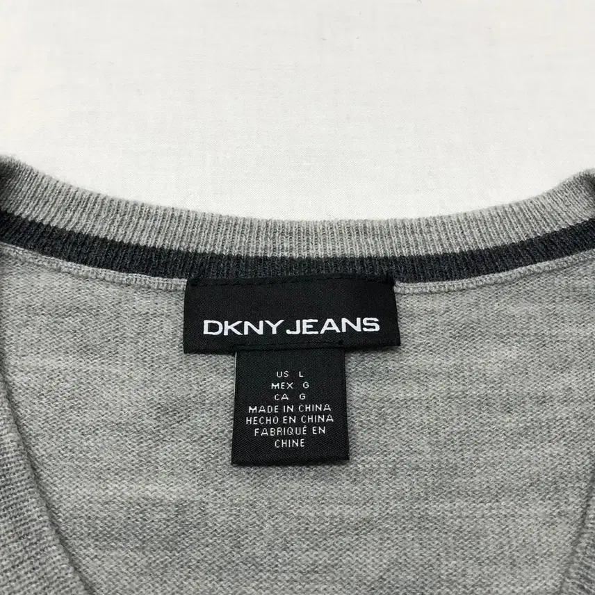 DKNY 도나카란 메리노울 브이넥니트 (L) 4