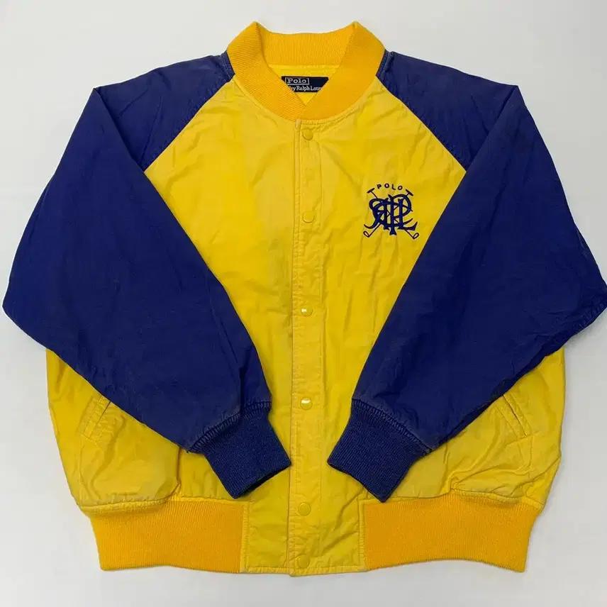 폴로랄프로렌 90s 기모 베이스볼 자켓 (M) 2