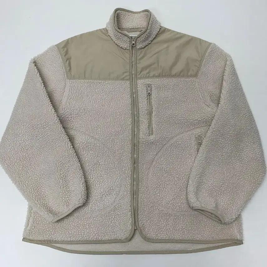 H&M 에이치엔엠 오버핏 양털후리스 집업자켓 (M) 2
