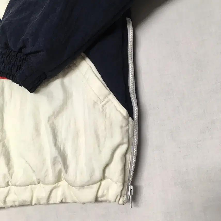 휠라 올드스쿨 오버핏 빅로고 아노락 누빔점퍼 (M) 7