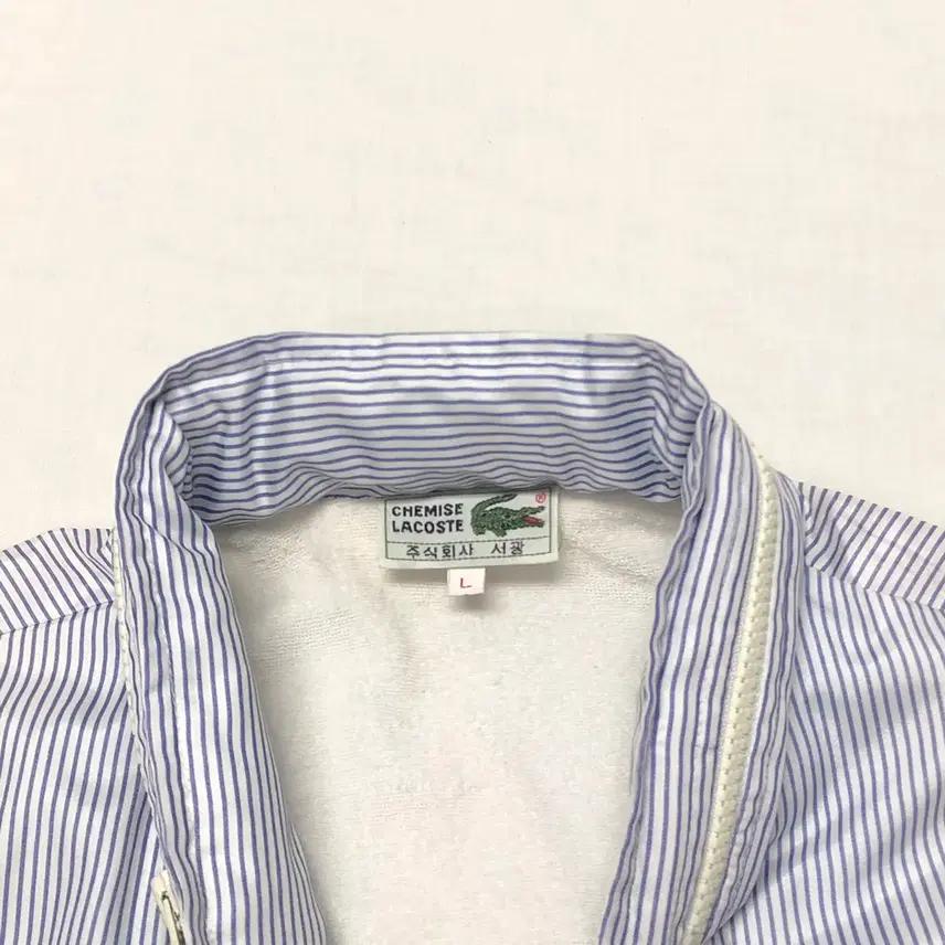라코스테 올드스쿨 스트라이프 바람막이 (L) 4