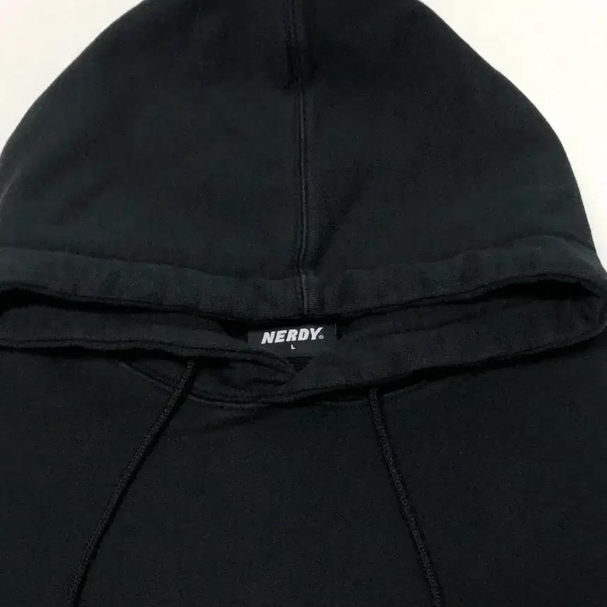 NERDY 널디 사이드라인 후드티 (L) 4