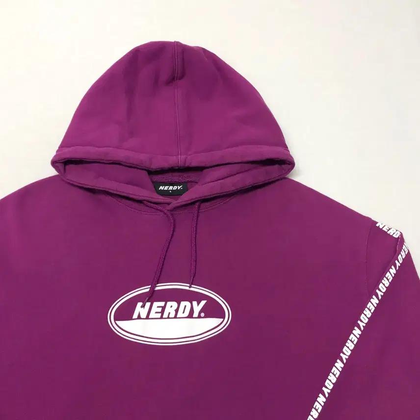NERDY 널디 사이드라인 후드티 (L) 3