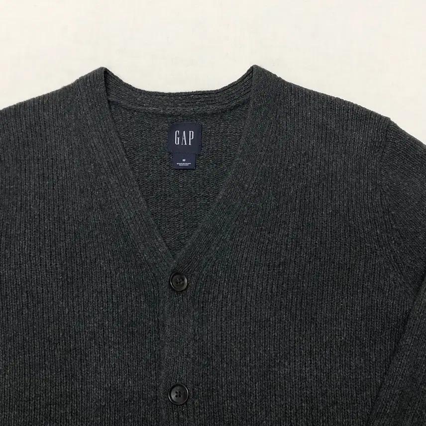 GAP 갭 브이넥 울가디건 (M) 3