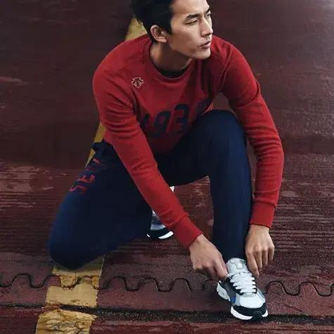 데상트 후리스 맨투맨 티셔츠 (100) 7