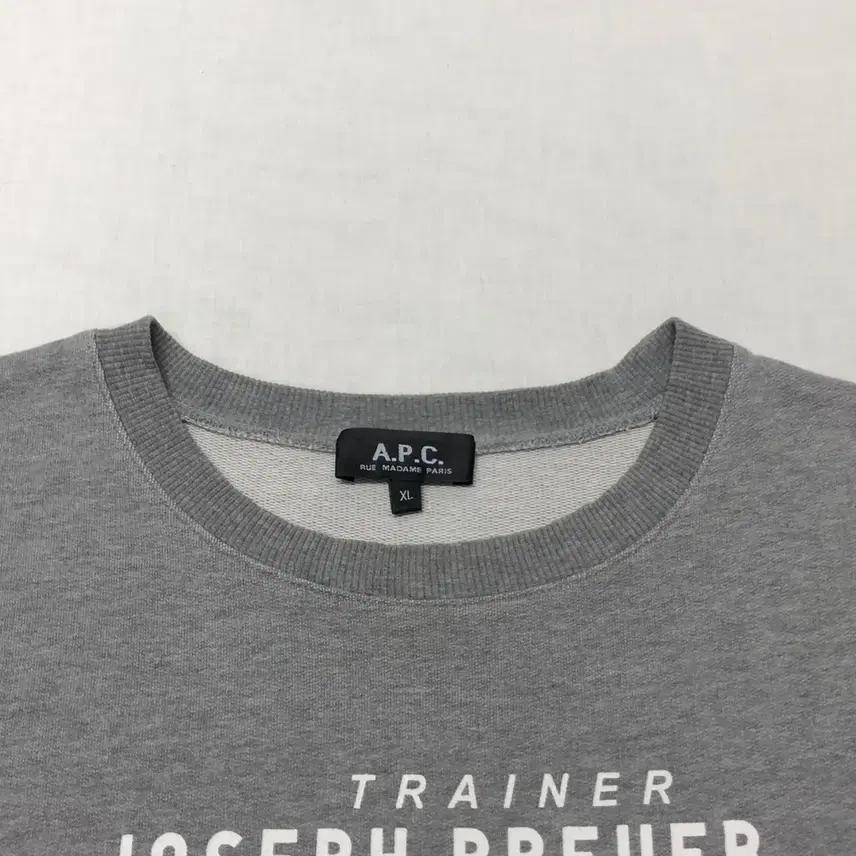APC 아페쎄 맨투맨 스웻셔츠 (XL) 4