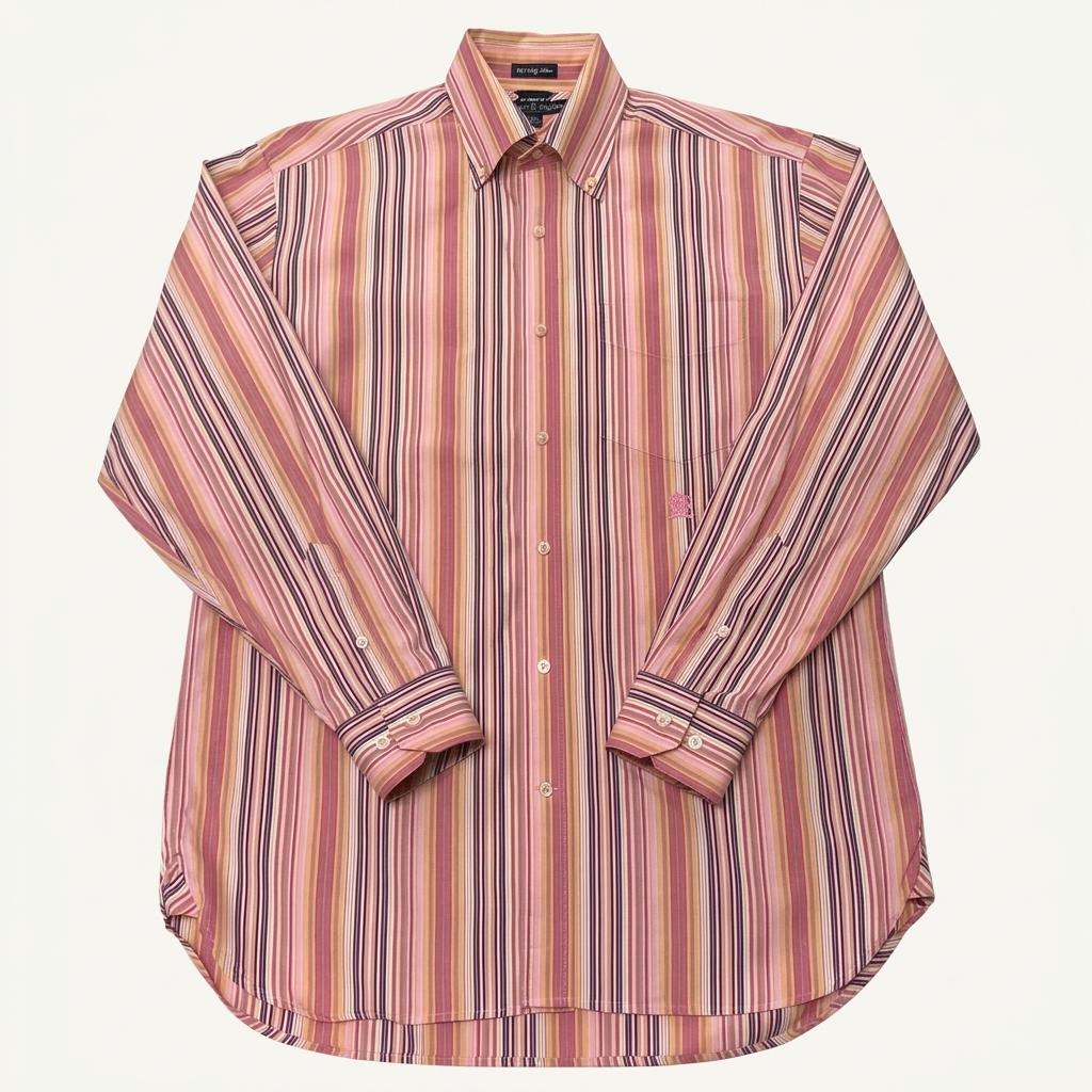 타미힐피거 오버핏 스트라이프 셔츠 남방 (S) 1