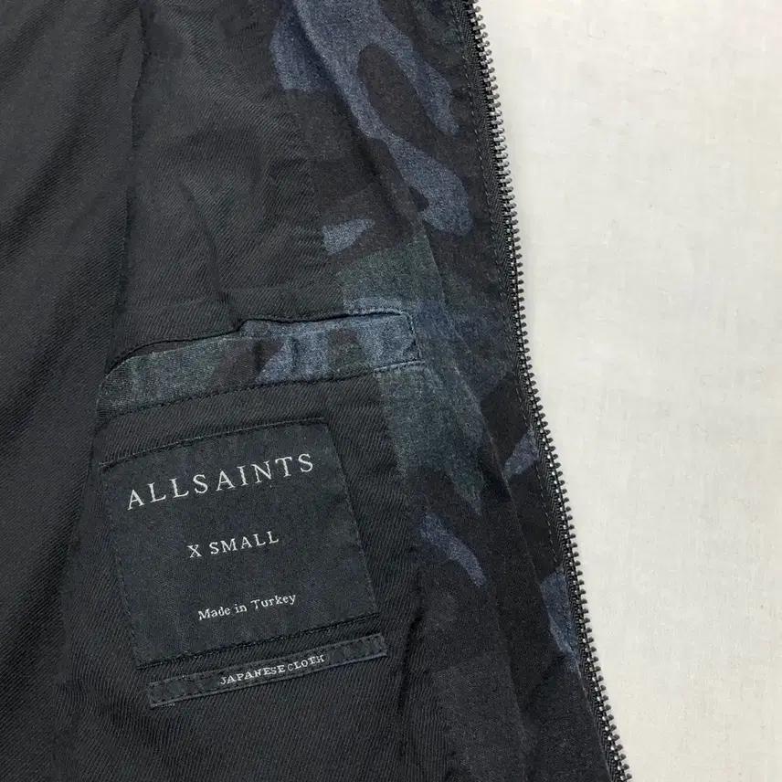 ALLSAINTS 올세인츠 MA-1 카모 블루종자켓 (XS) 8