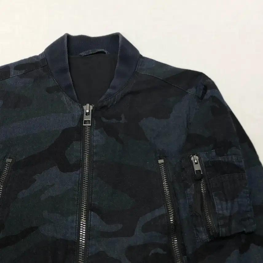 ALLSAINTS 올세인츠 MA-1 카모 블루종자켓 (XS) 4