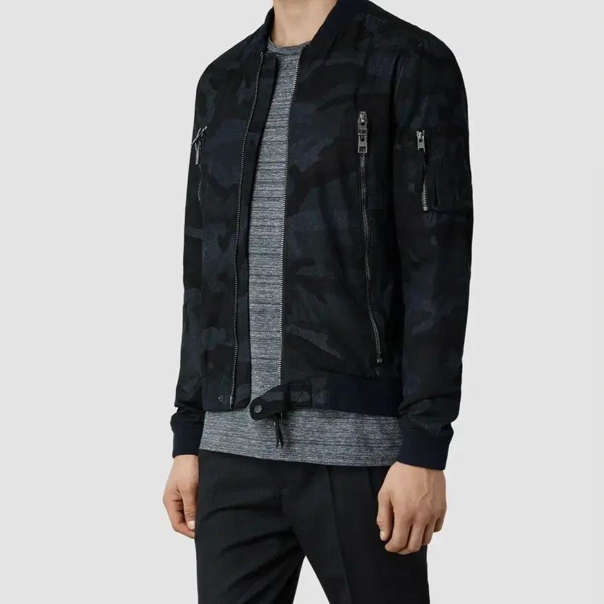 ALLSAINTS 올세인츠 MA-1 카모 블루종자켓 (XS) 11