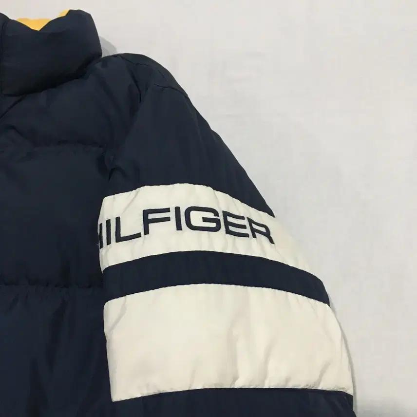 타미힐피거 올드스쿨 양면 다운패딩 숏패딩 (S) 4