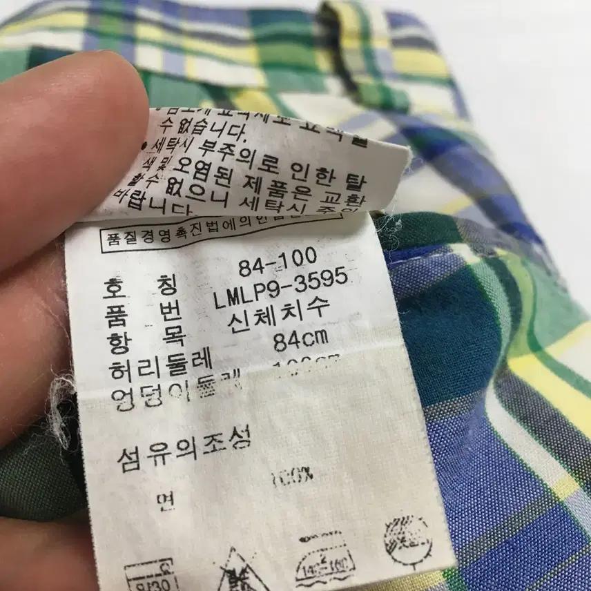 폴로랄프로렌 체크 하프팬츠 반바지 (32) 8
