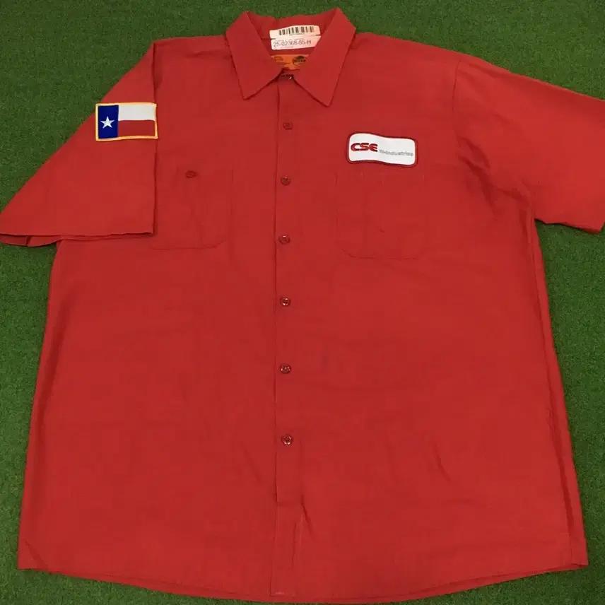 redcap 레드캡 빈티지 반팔 워크셔츠 (XL) 2